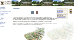 Desktop Screenshot of jardin-romain.fr